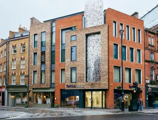 Exterior of Transform Medical London at 66 Wigmore Street, Marylebone